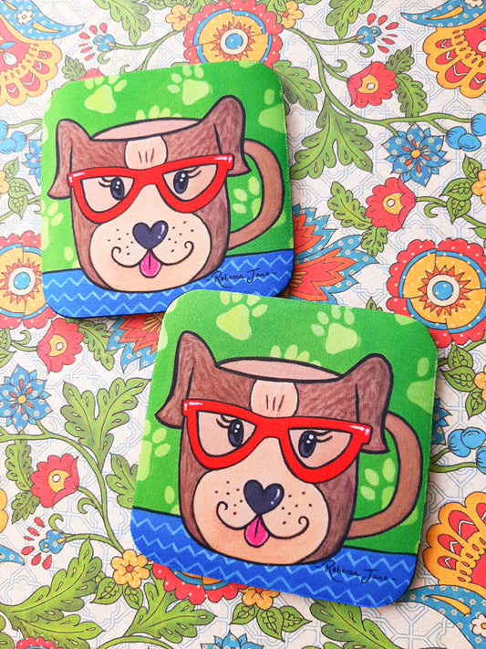 Dog Cuppa Coaster