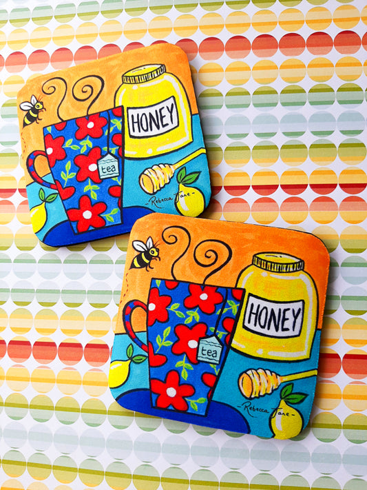 Honey Cuppa Coaster