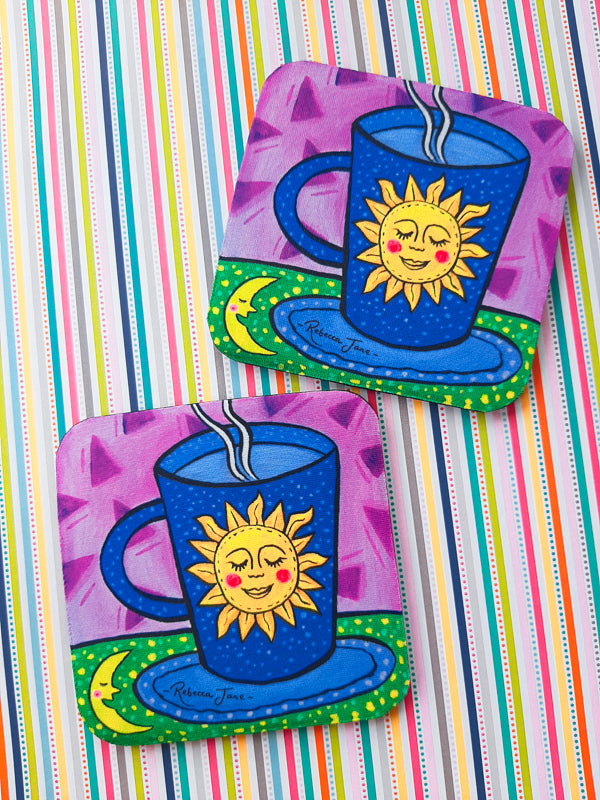 Sun & Moon Coaster