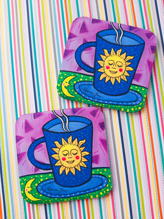 Sun & Moon Coaster