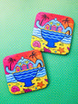 Sunset Teapot Coaster