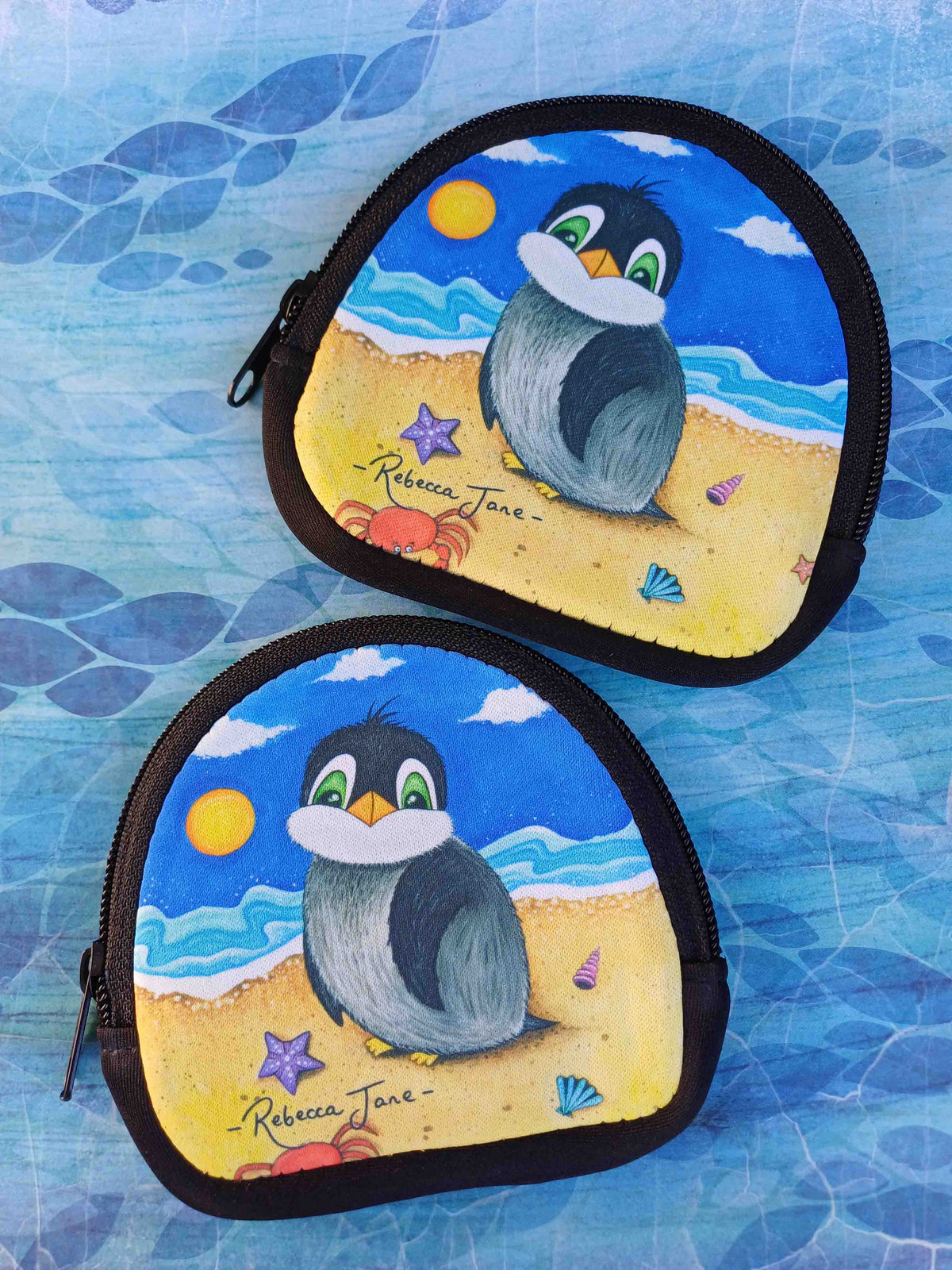 Beach Pengy Coin Pouch