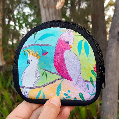 Colourful Birds of Australia Coin Pouch