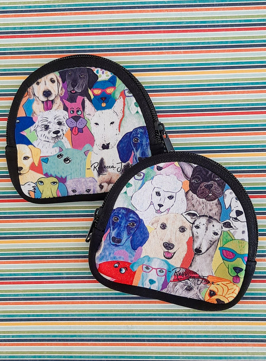 Dashing Dogs Coin Pouch