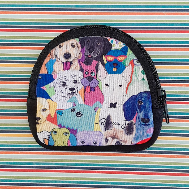 Dashing Dogs Coin Pouch