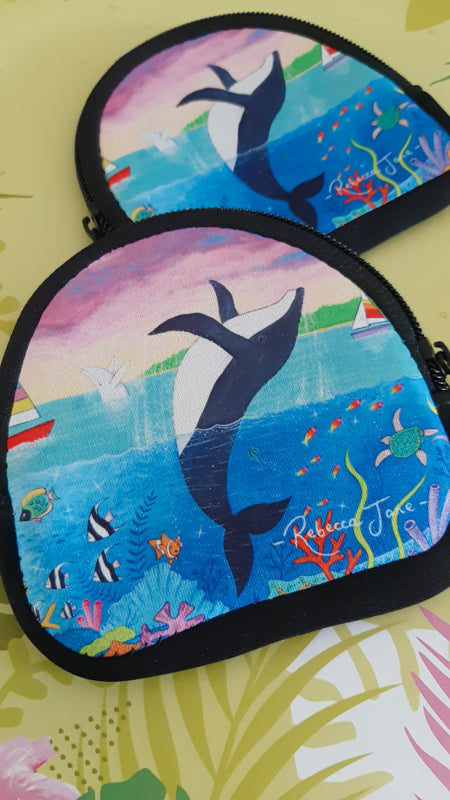 Out of the Bay Coin Pouch