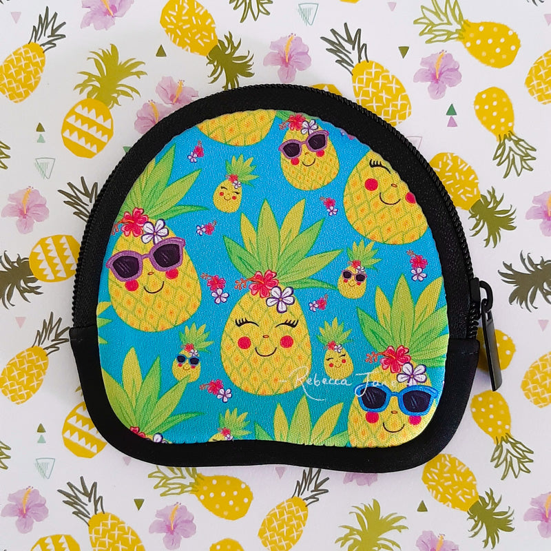 Sweet Pineapples Coin Pouch