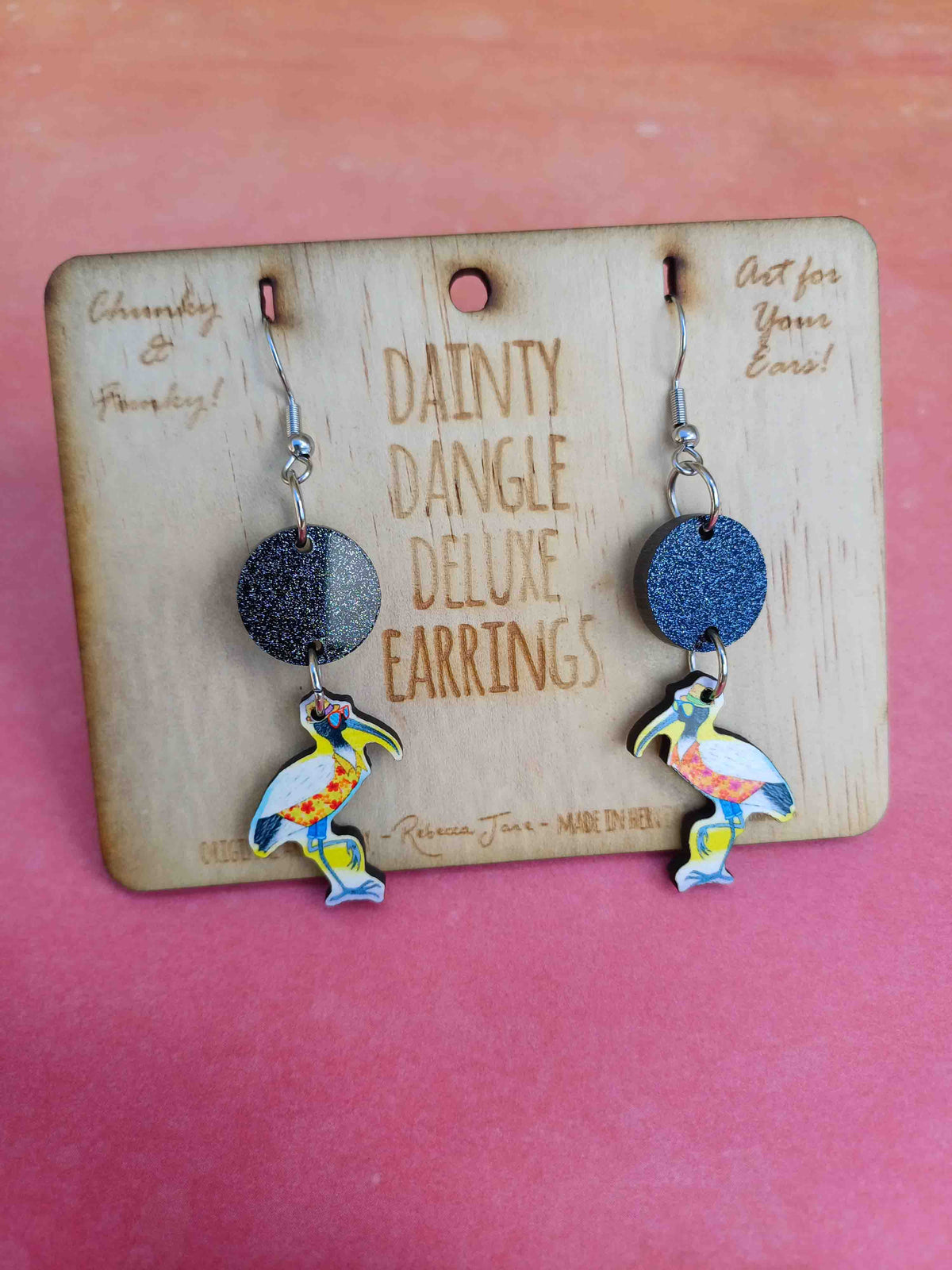 Ibis Dainty Dangle Deluxe Earrings