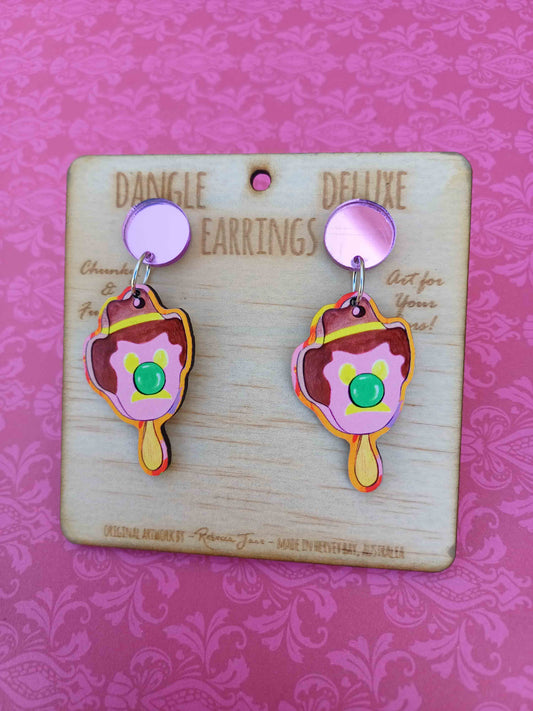 Bubble O Dangle Deluxe Earrings