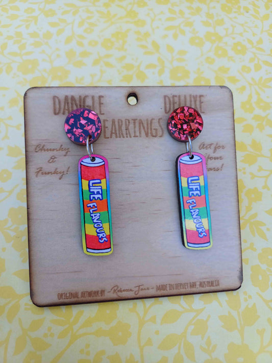 Life Flavours Dangle Deluxe Earrings