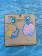Seashell Dangle Deluxe Earrings