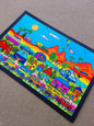 Summer Holiday Outback Door Mat