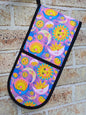 Moon, Sun & Kisses Double Oven Mitt