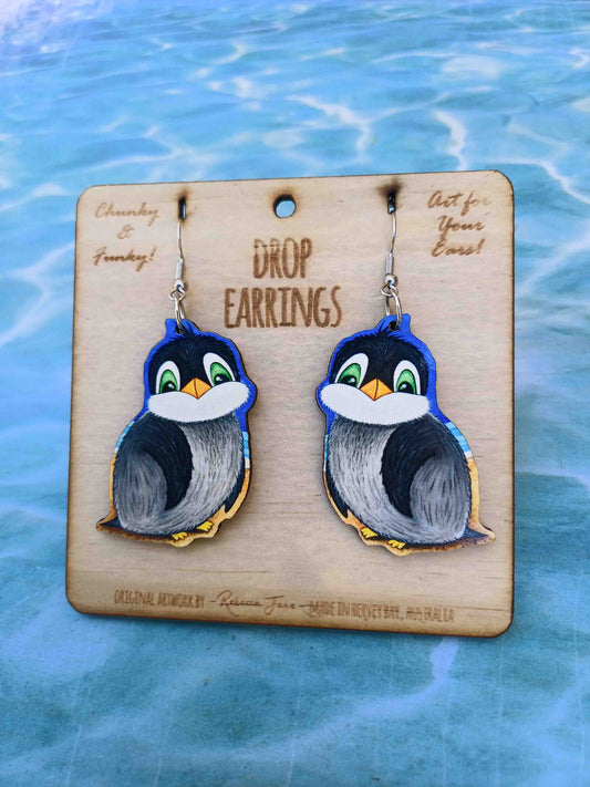Beach Pengy Drop Earrings