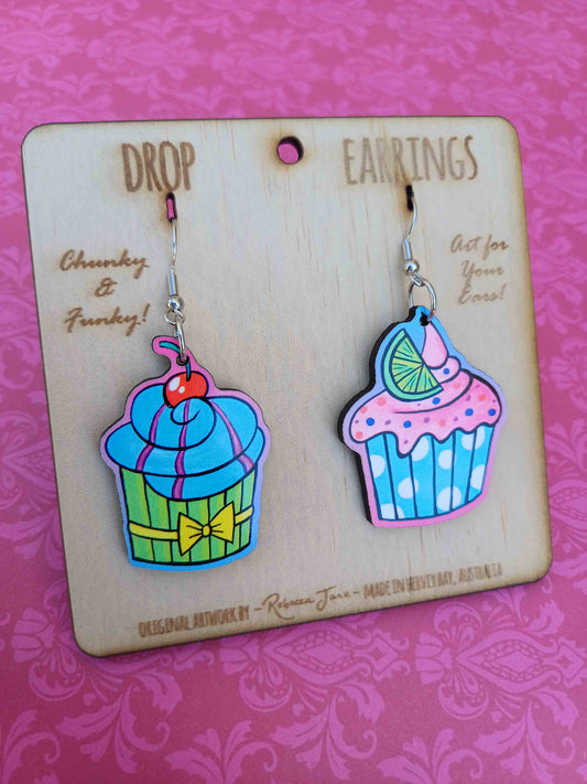 Bow Cake Earrings