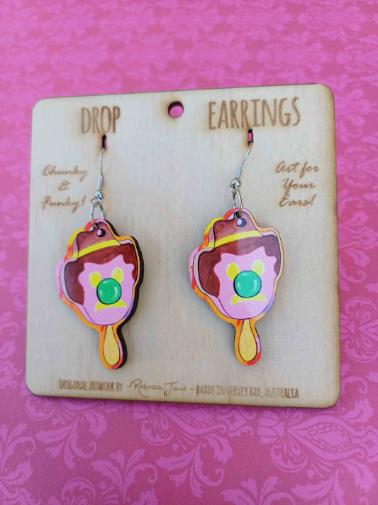 Bubble O Drop Earrings