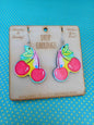 Cherry Drop Earrings