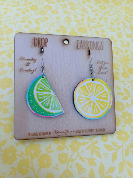 Lemon & Lime Drop Earrings