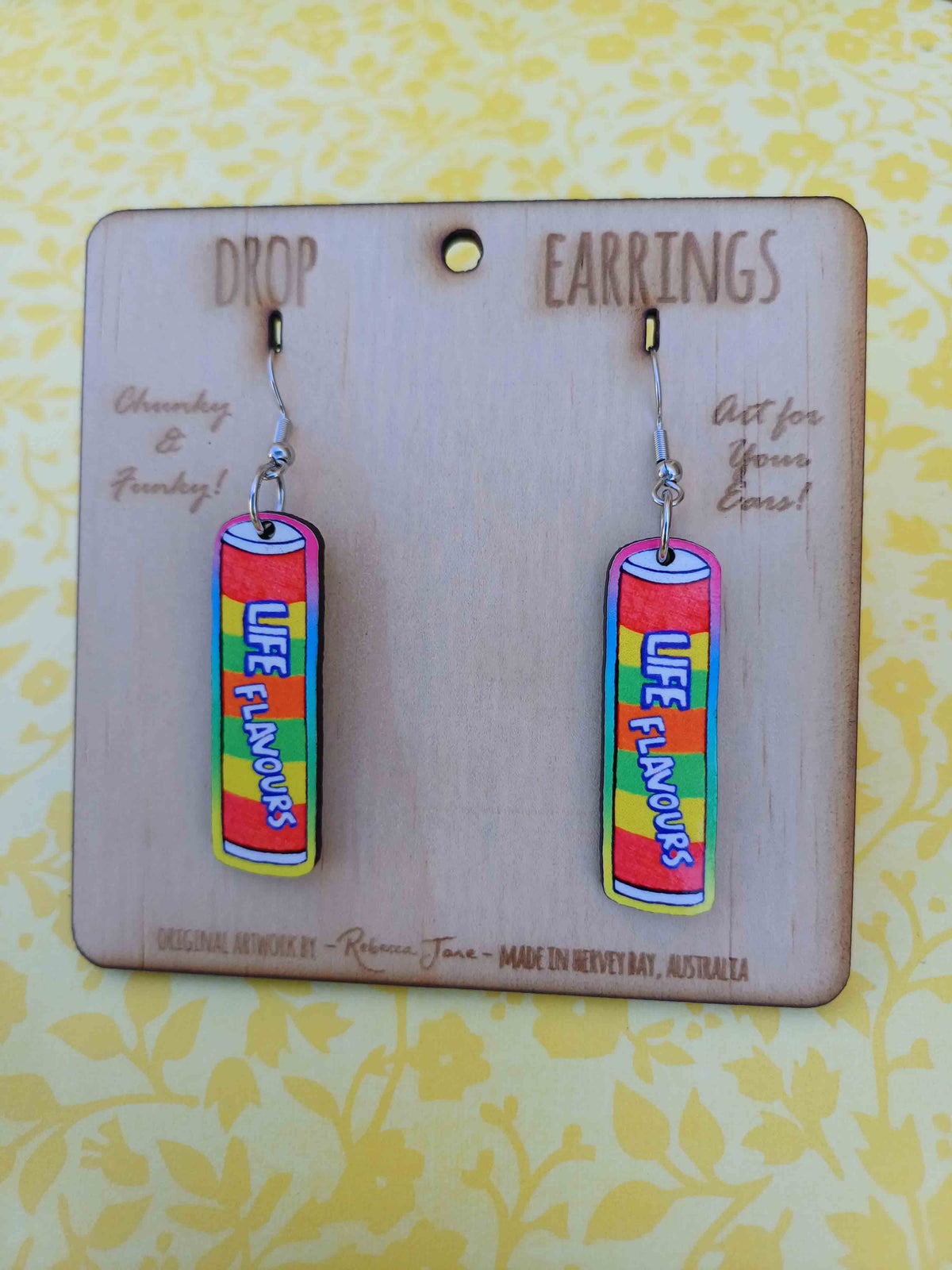 Life Flavours Drop Earrings