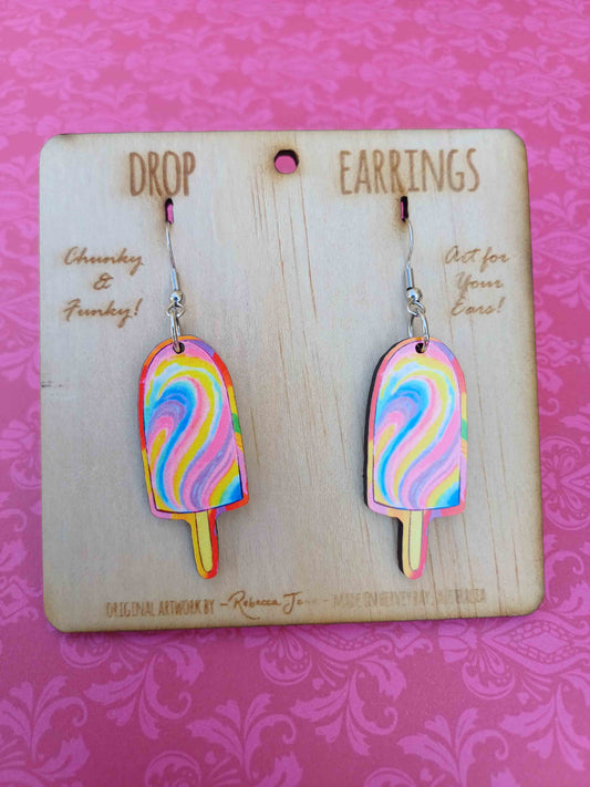 Rainbow Pop Earrings