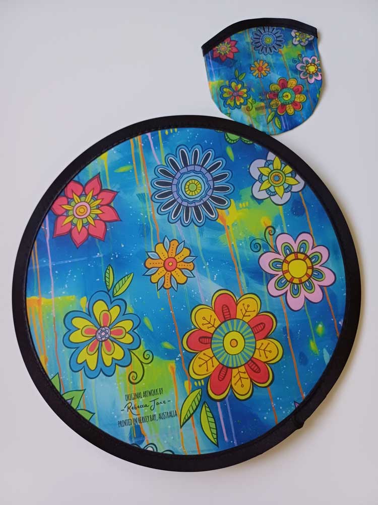 Summer Flowers Fan