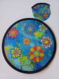 Summer Flowers Fan