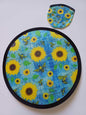 Sunflowers n Bees Fan