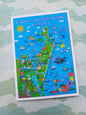 Funky Fraser Greeting Card