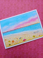 Pastel Pier Greeting Card