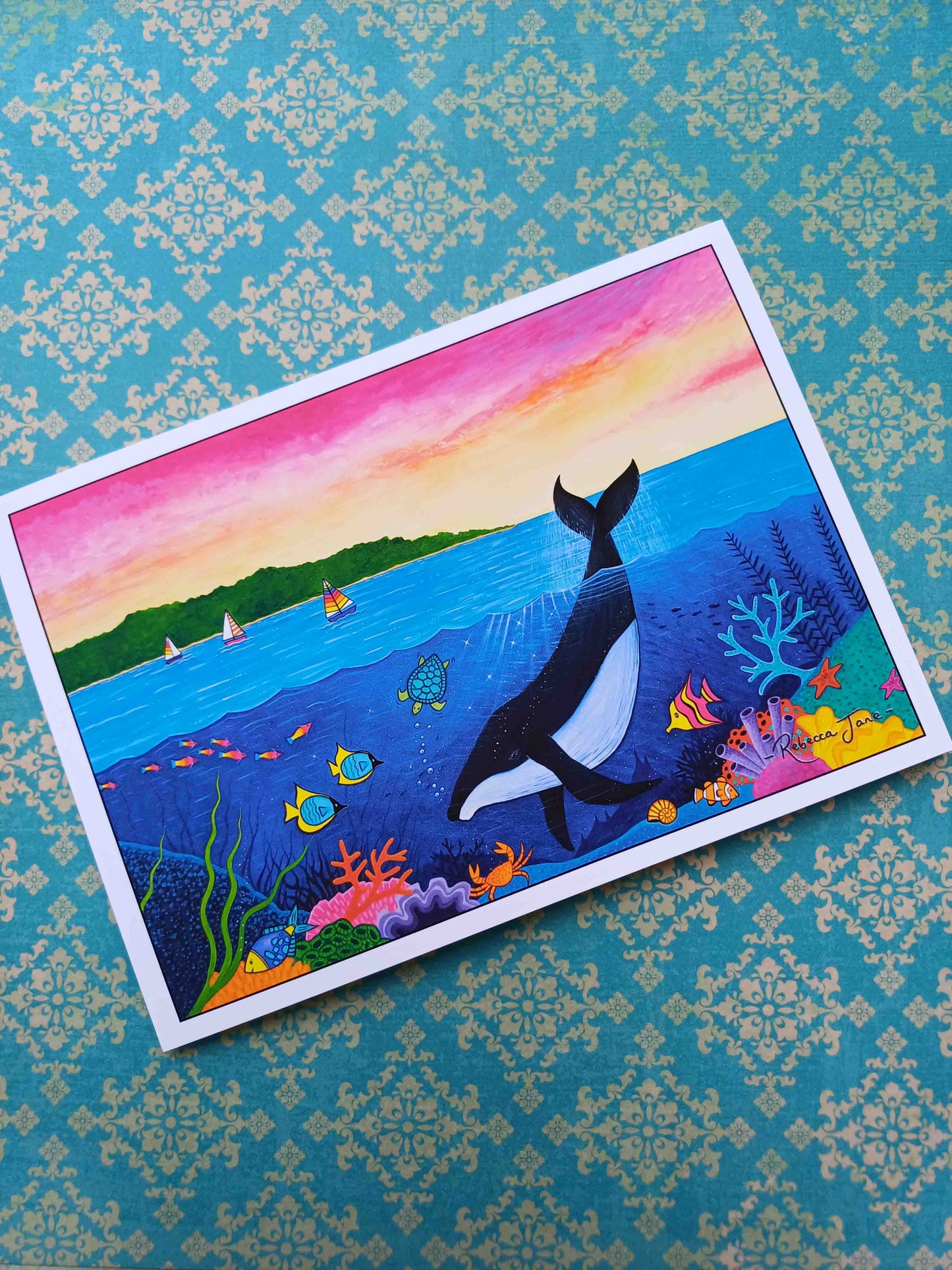 Under the Bay Greeting Card