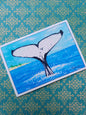 Whale Tail Greeting Card