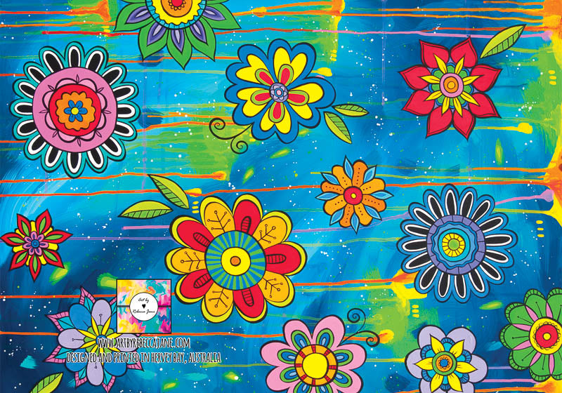 Summer Flowers Journal