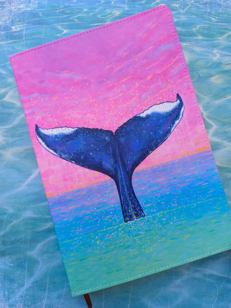Whale Confetti Journal