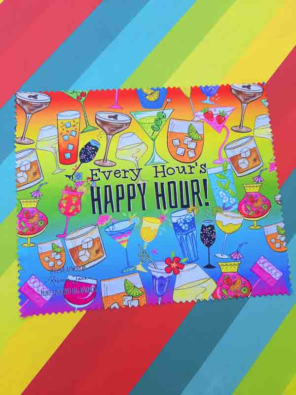 Happy Hour Lens Cloth