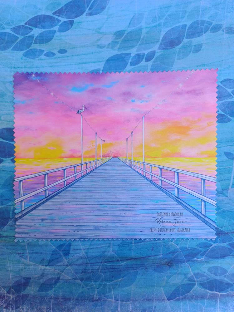 Peaceful Pier Lens Cloth