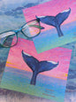 Whale Confetti Lens Cloth