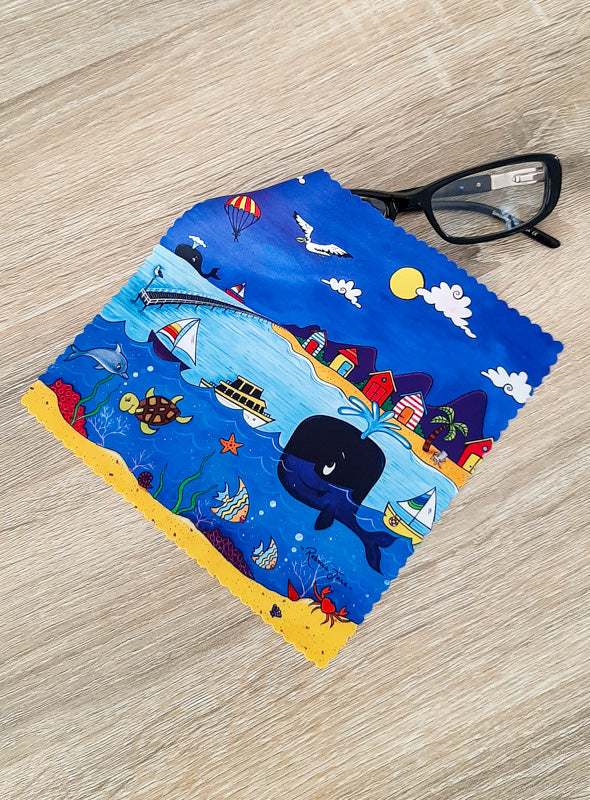 Whale Town Lens Cloth