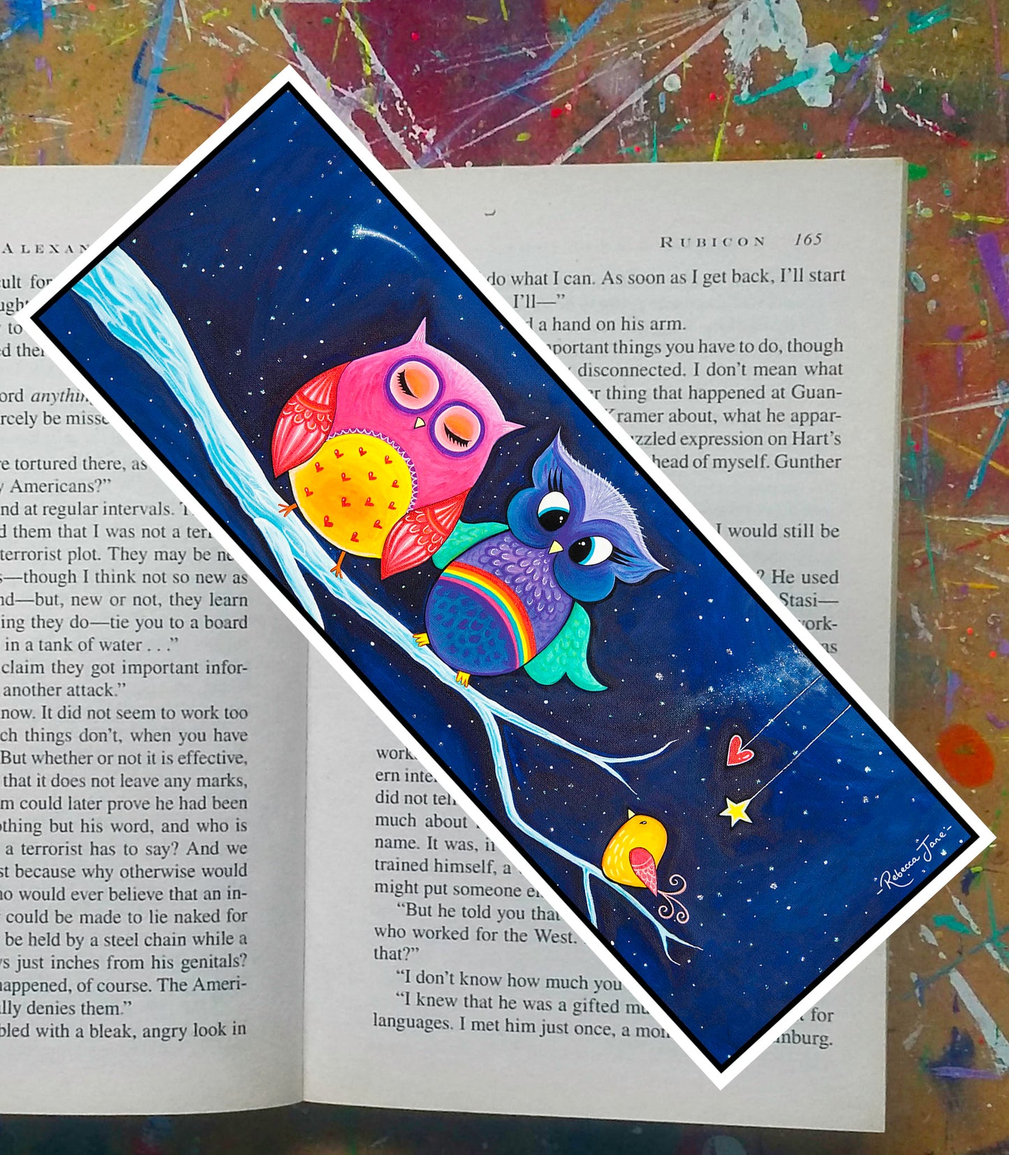 Night Owls - Landscape Bookmark