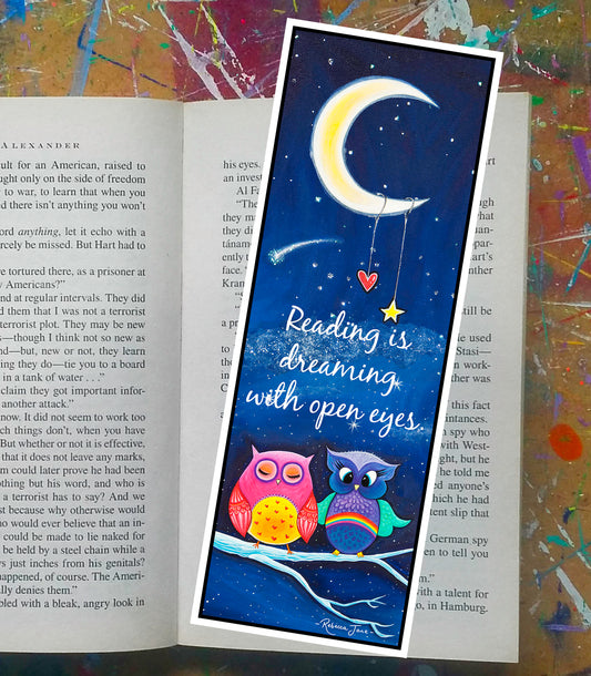 Night Owls - Portrait Bookmark