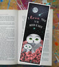 Owls in Poppies Apricot Bookmark
