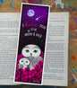 Owls in Poppies Pink Bookmark