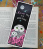 Owls in Poppies Strawberry Bookmark