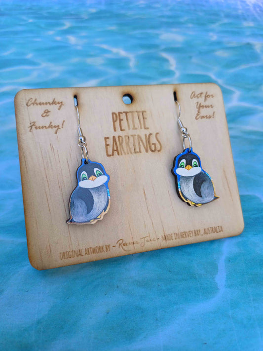 Beach Pengy Petite Earrings