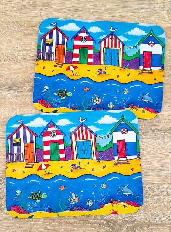 Beach Huts Placemat