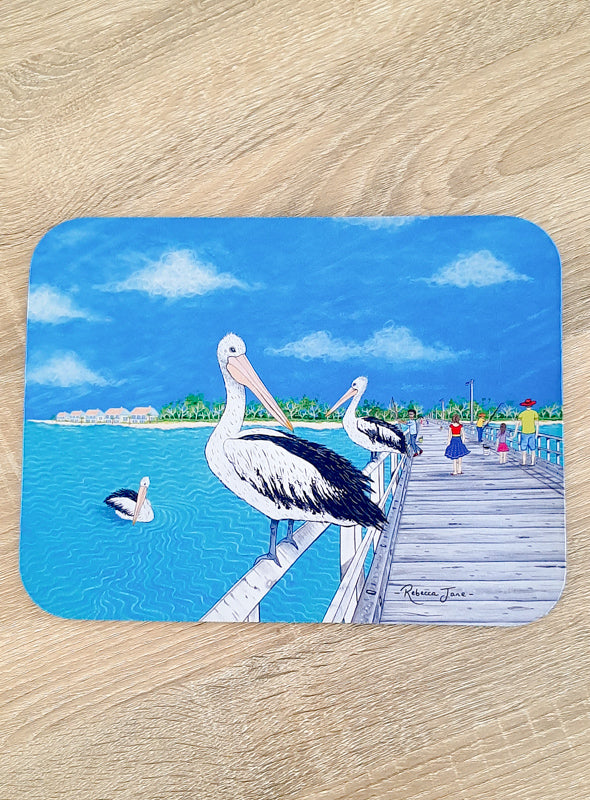 Pelicans on the Pier Placemat