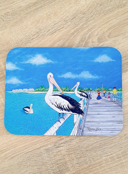 Pelicans on the Pier Placemat