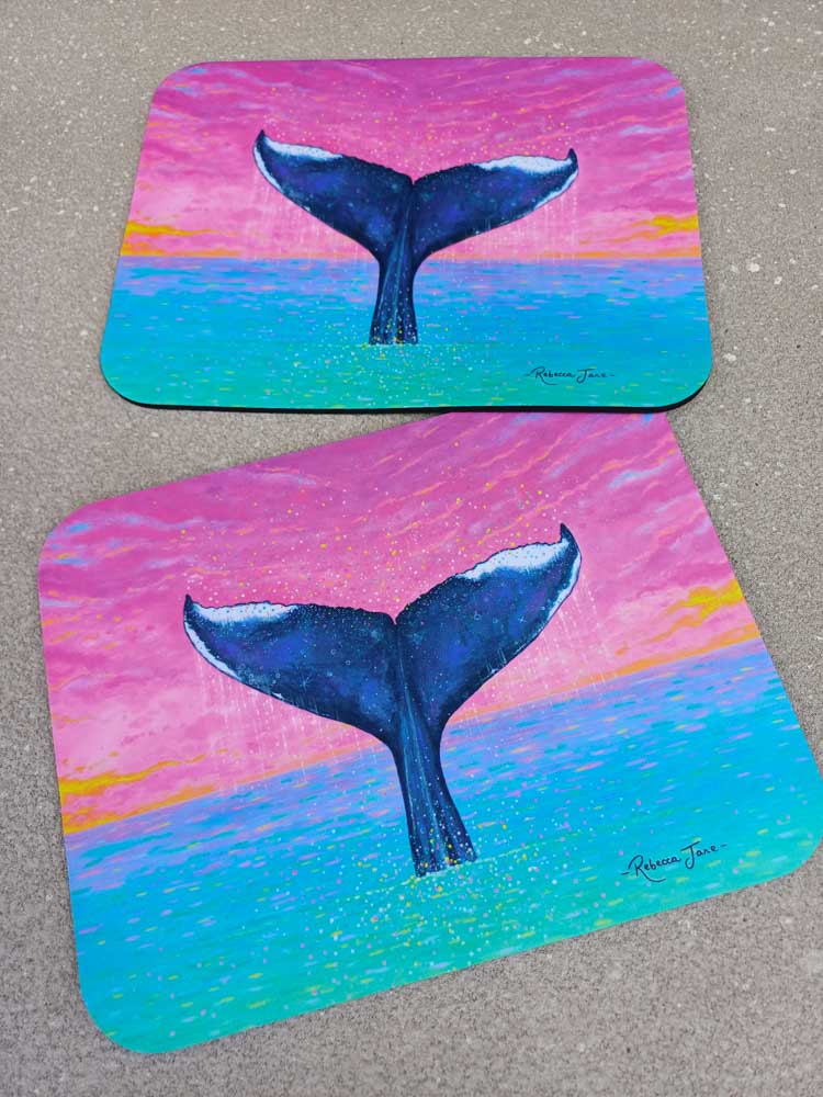 Whale Confetti Placemat