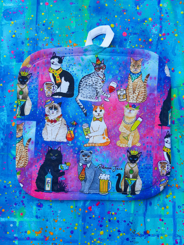 Zak the Cat Pot Holder