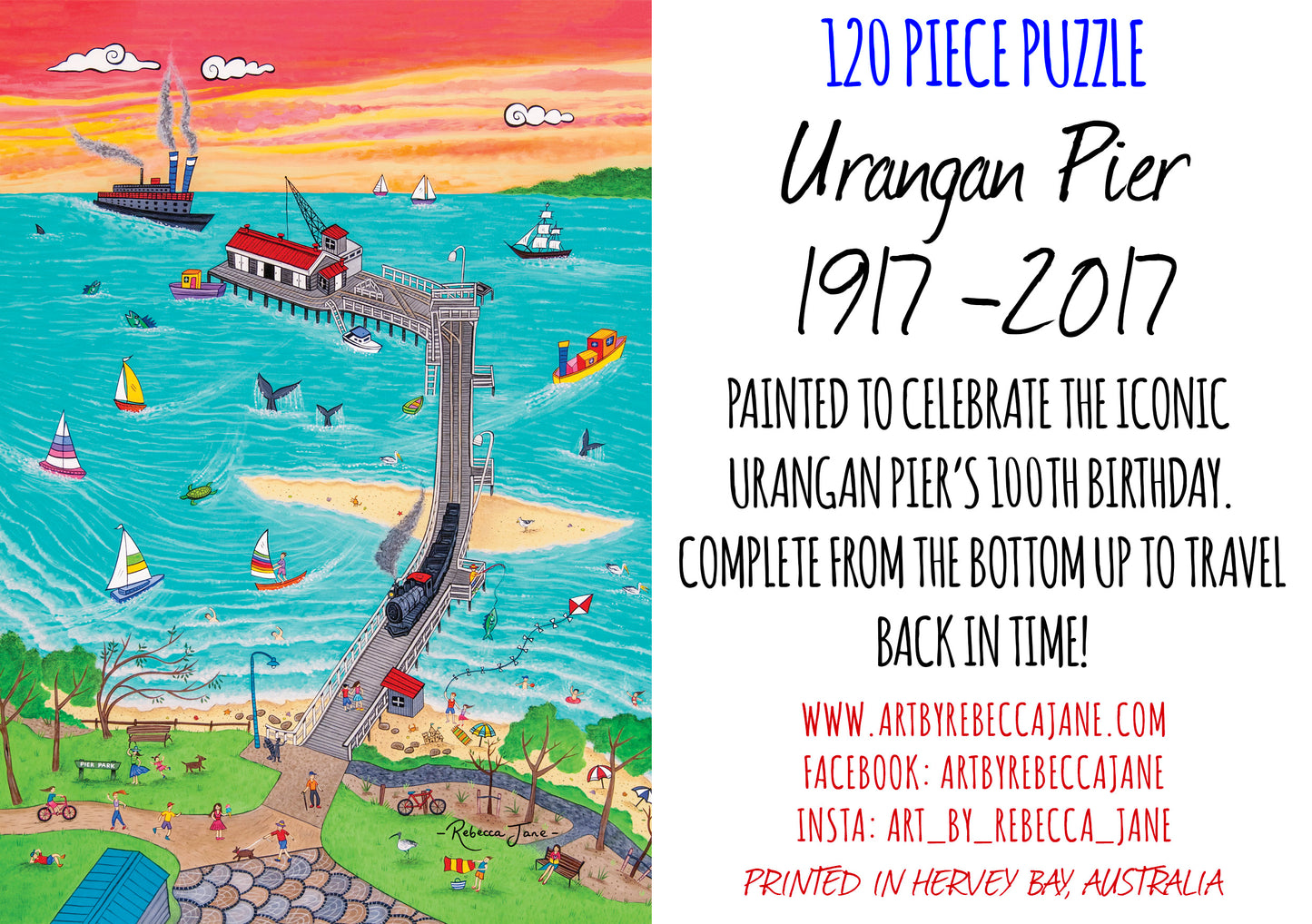 Urangan Pier 1917-2017 120 Piece Puzzle