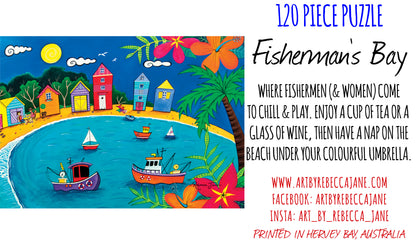 Fisherman's Bay 120 Piece Puzzle